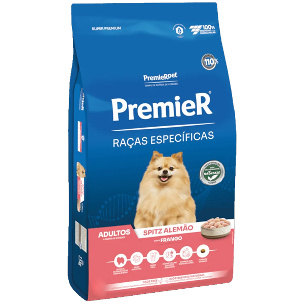 Premier Raças Específicas - ADULTO SPITZ ALEMÃO 2,5kg