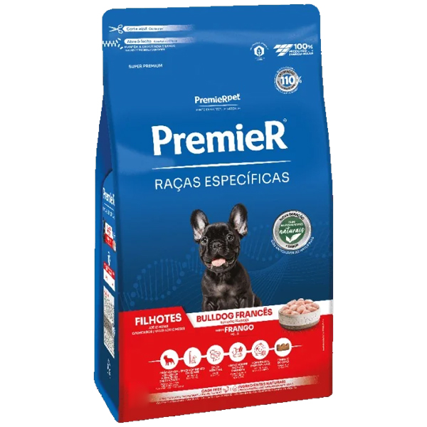 Premier Raças Específicas - BULLDOG FRANCÊS FILHOTE 2,5kg
