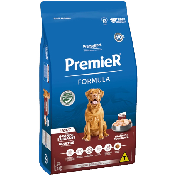 Premier Formula Raças Grandes - LIGHT 15kg