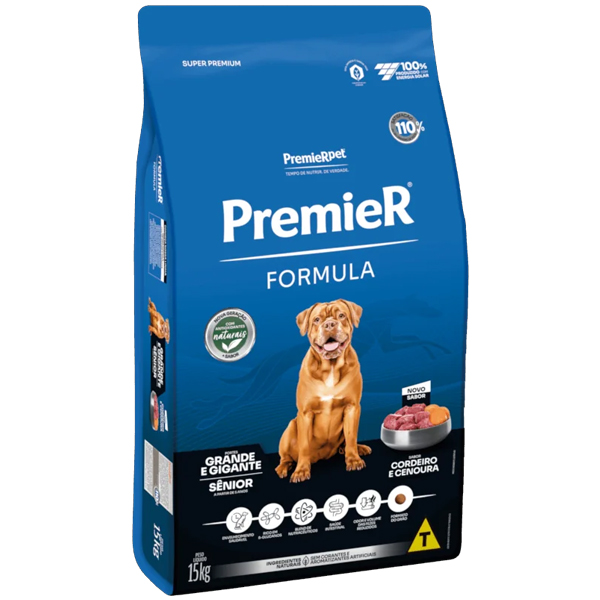 Premier Formula Raças Grandes - SENIOR CORDEIRO 15kg