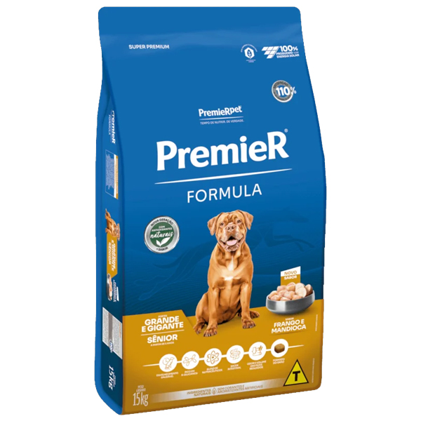 Premier Formula Raças Grandes - SENIOR FRANGO 15kg
