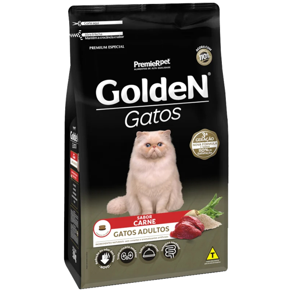 Golden Gatos - ADULTO CARNE 10,1kg