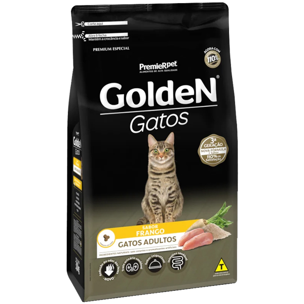 Golden Gatos - ADULTO FRANGO 3kg