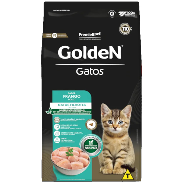 Golden Gatos - FILHOTE FRANGO 10,1kg