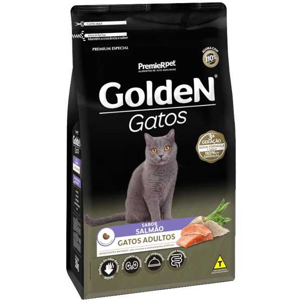 Golden Gatos - SALMÃO 10,1kg